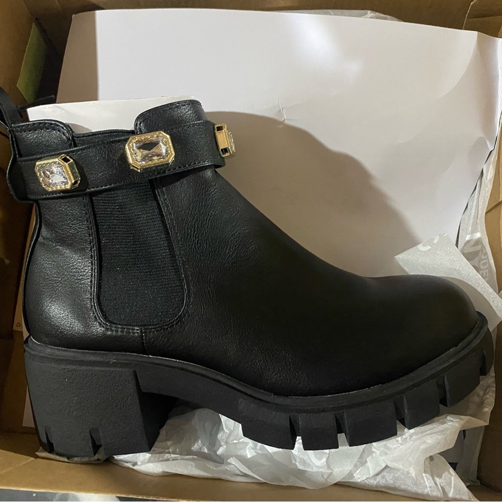 Madden NYC Black Boots